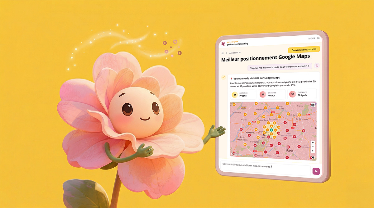 Fleur, l'assistant IA qui vous aide à améliorer votre visibilité